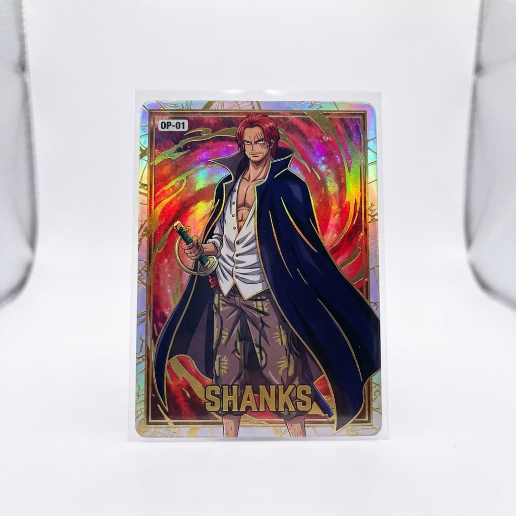 원피스 OP-01 샹크스 시크릿 레어
