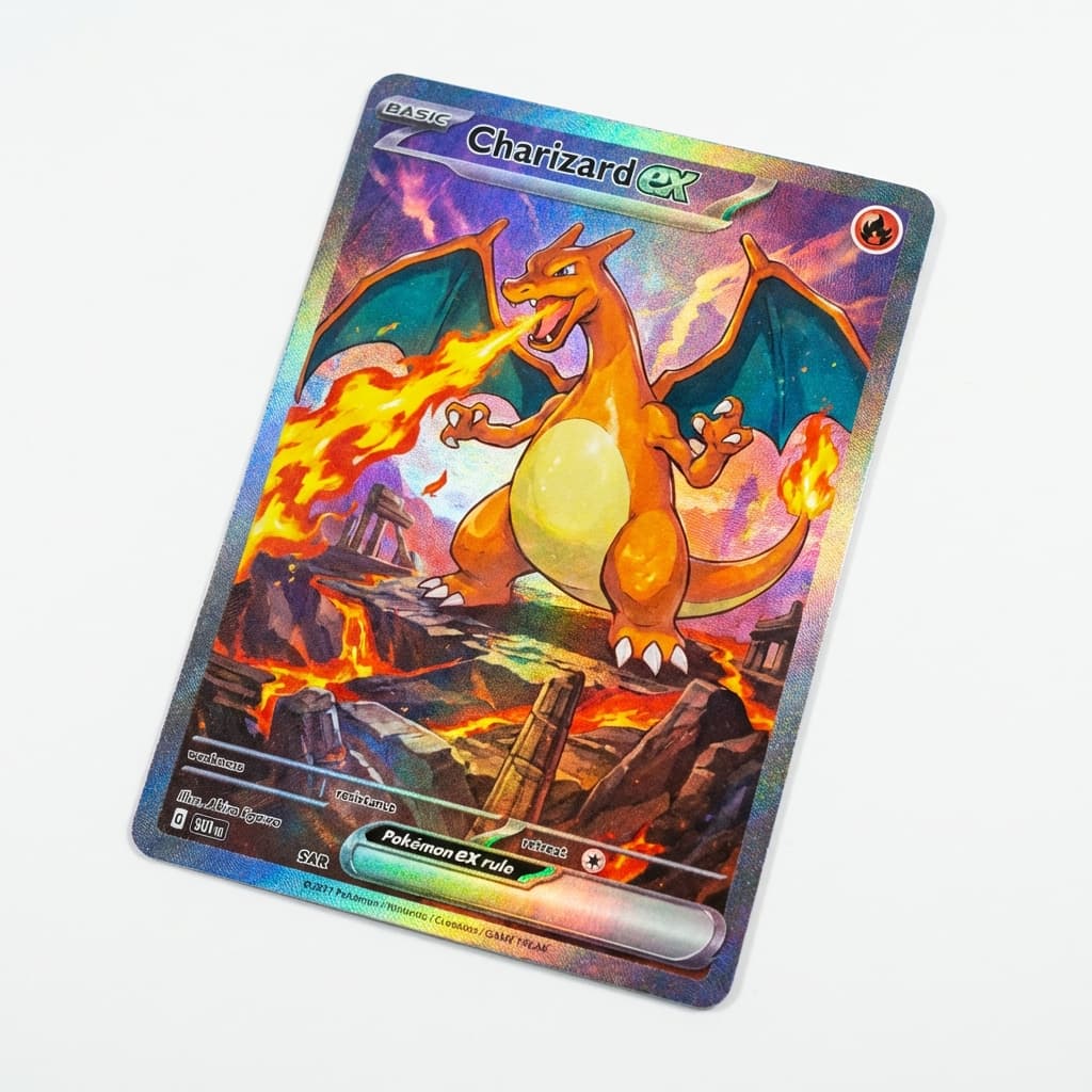 포켓몬 카드 리자몽 ex SAR